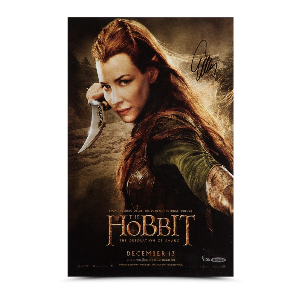 Offers Evangeline lilly signed autographed the hobbit tauriel photo