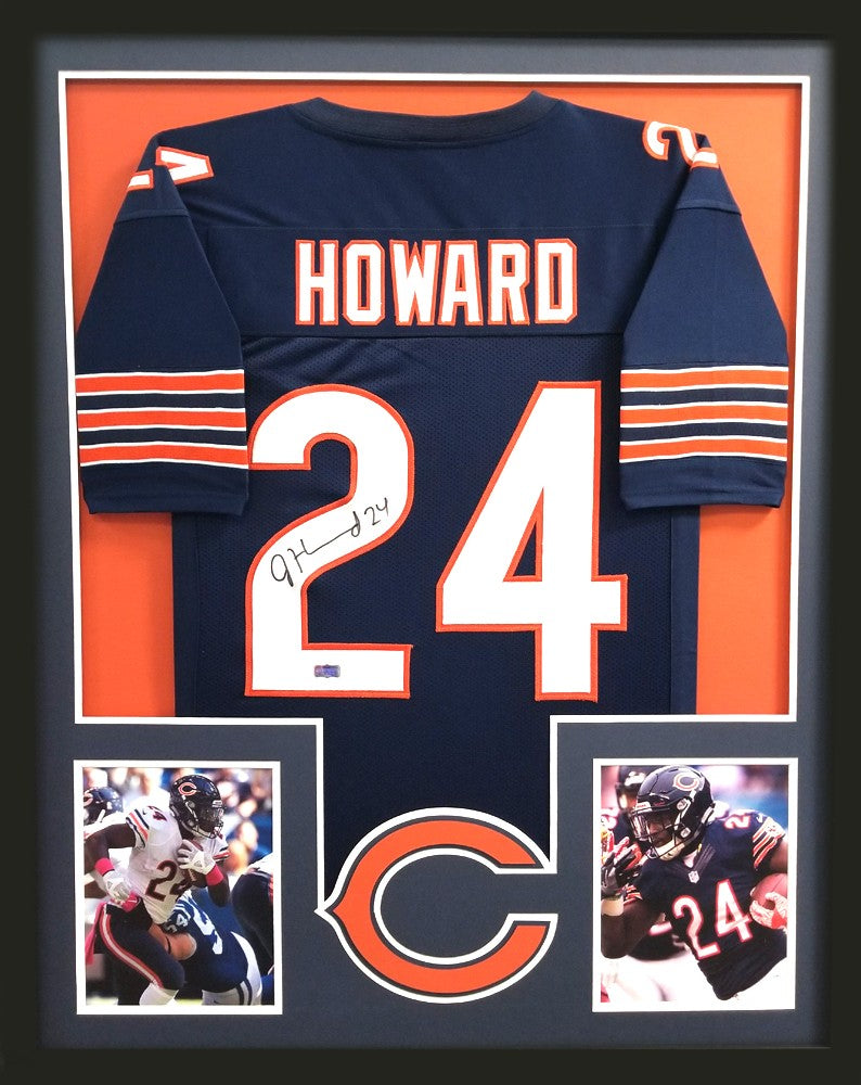 Jordan high quality Howard Autographed/Signed Jersey JSA COA Chicago Bears