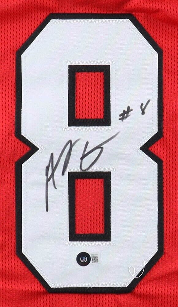 A.J. Green Signed 32x37 Custom Framed Georgia Bulldogs Jersey Display  (Beckett)