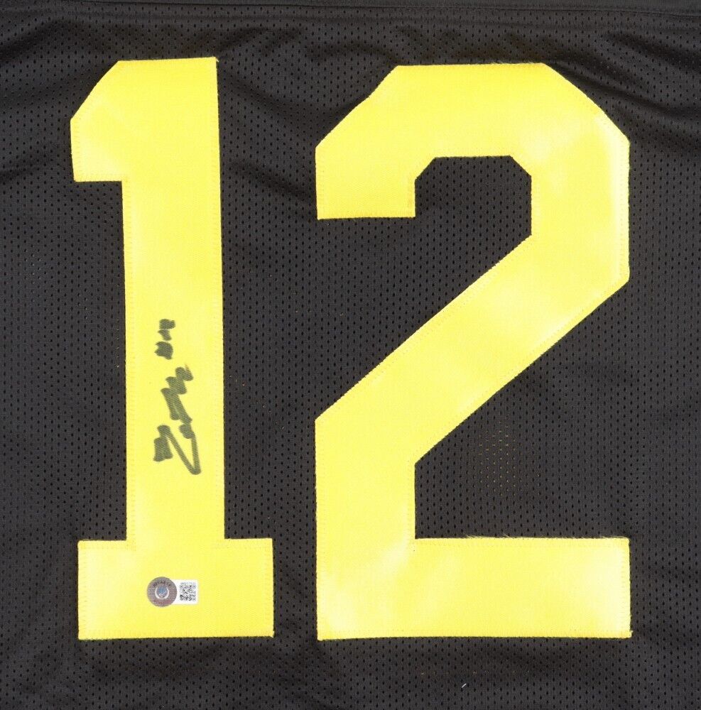 TJ Watt Autographed Black w/ Yellow Numbers Pro Style Jersey - Beckett –  Super Sports Center