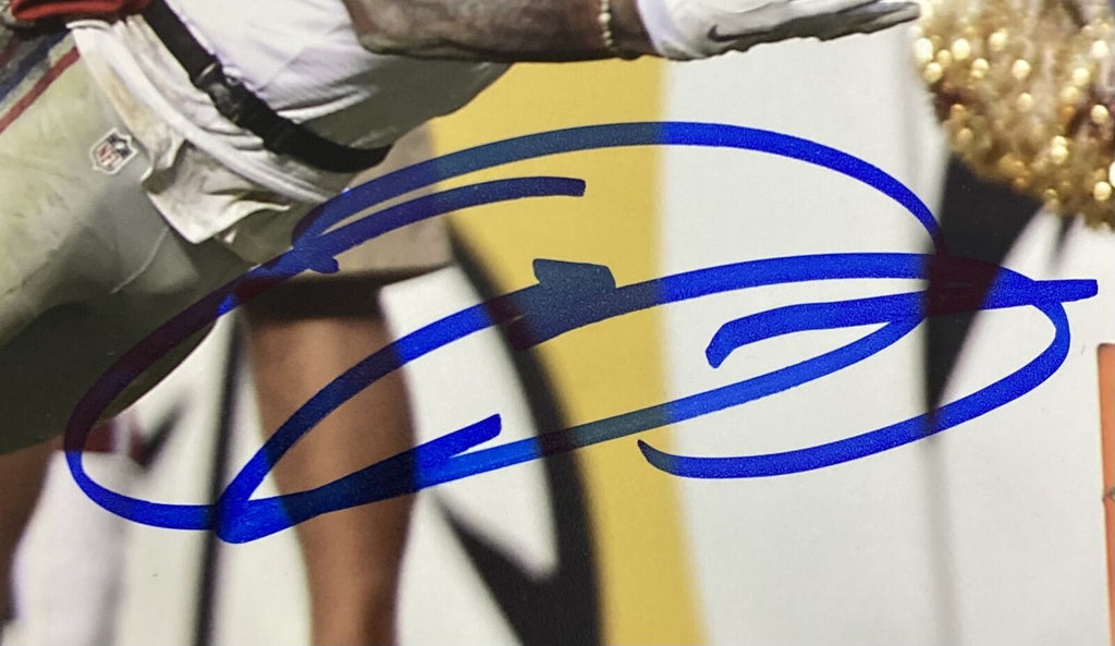 Odell Beckham Jr Signed New York Giants Photo: One-Handed Touchdown Catch  vs Washington