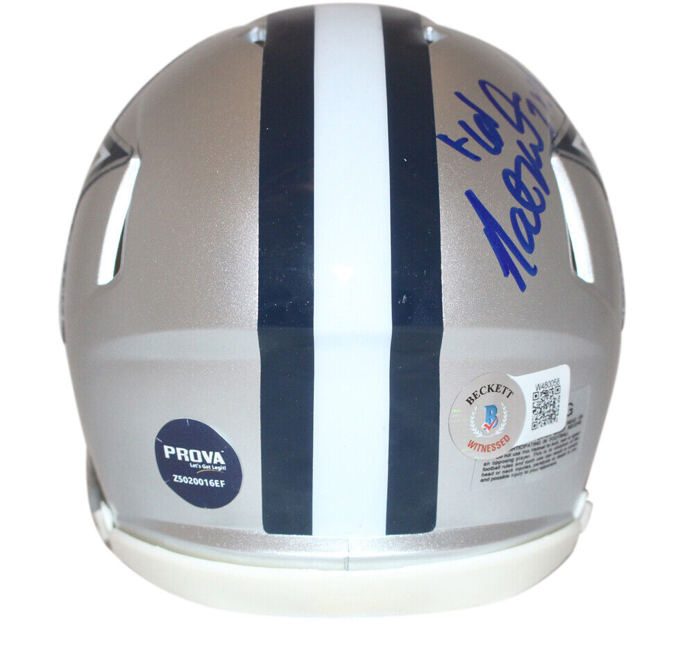 Nate Newton Autographed Dallas Cowboys Mini Helmet w/insc BAS 40209 – Super  Sports Center