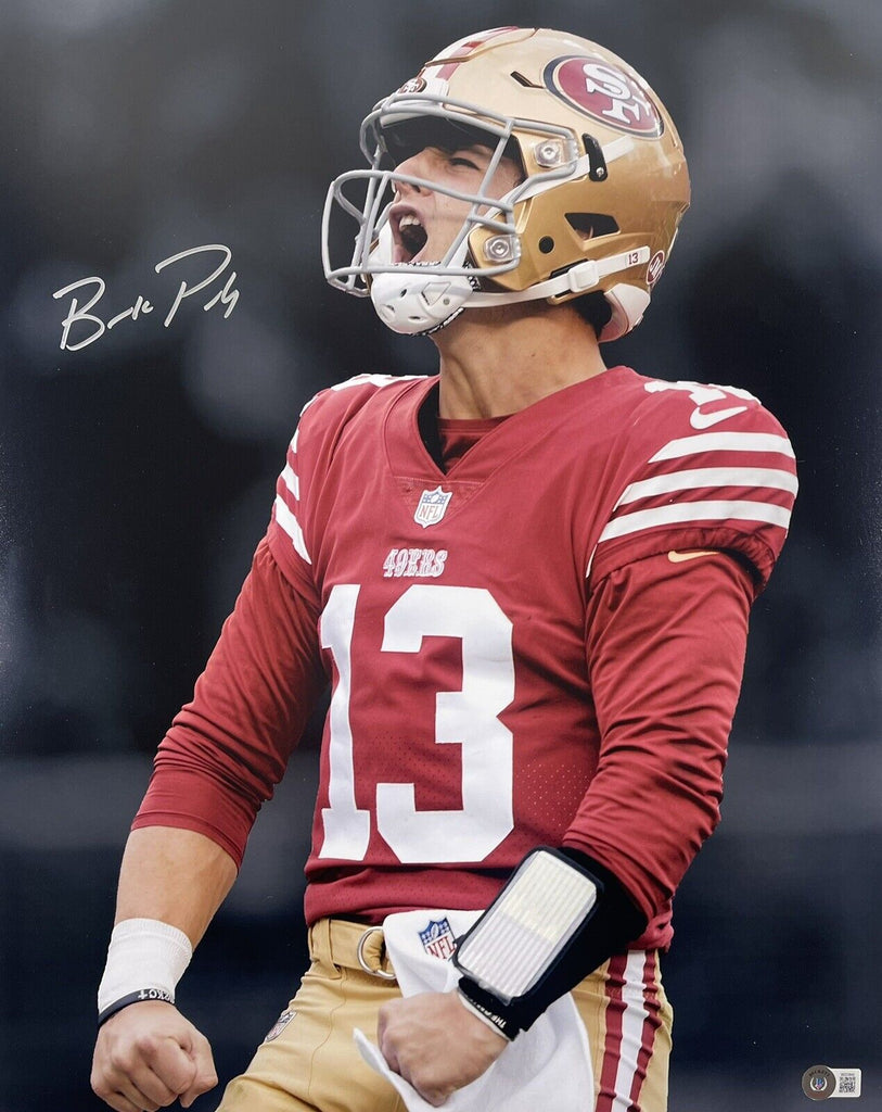 Brock Purdy Autographed Signed 16X20 San Francisco 49Ers Photo Fanatics