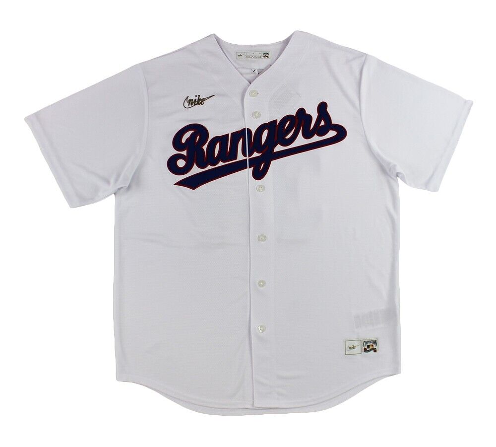 Corey Seager White Texas Rangers Autographed Nike Authentic Jersey