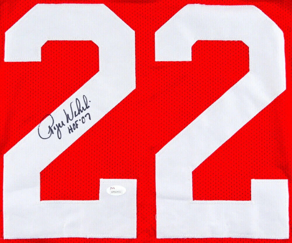 Roger Wehrli Signed St. Louis Cardinals Jersey Inscribed HOF 07 (JSA –  Super Sports Center