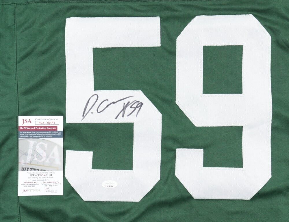 Packers DE'VONDRE CAMPBELL Signed Custom Green Jersey AUTO JSA Hologram