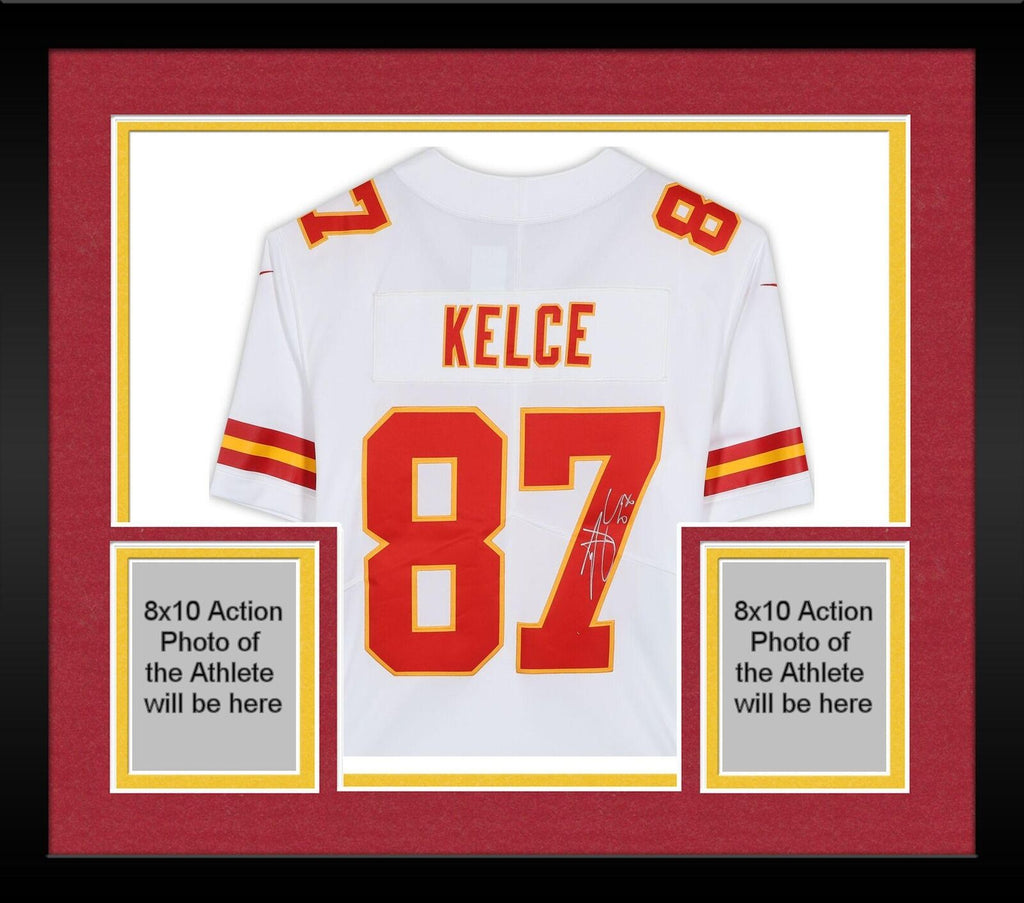 Travis Kelce Kansas City Chiefs Autographed Nike Salute To Service