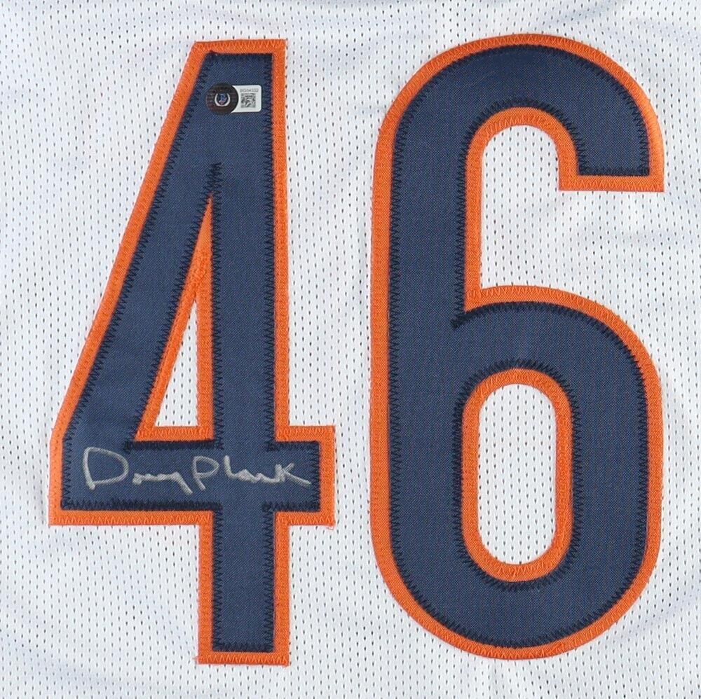 Doug Plank Signed Chicago Bears Jersey (Beckett) 1975 12th Rnd Pk Ohio –  Super Sports Center