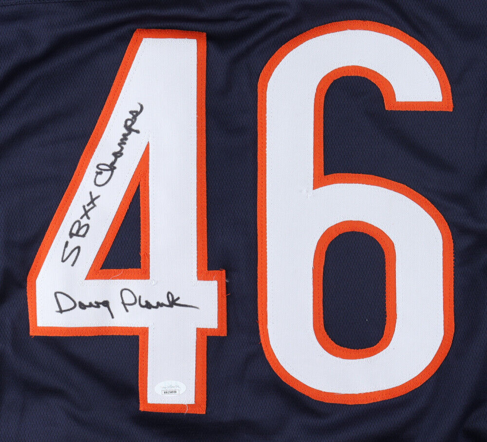 Doug Plank Signed Chicago Bears Jersey 'SB XX Champs' (JSA) 1975 Draft –  Super Sports Center