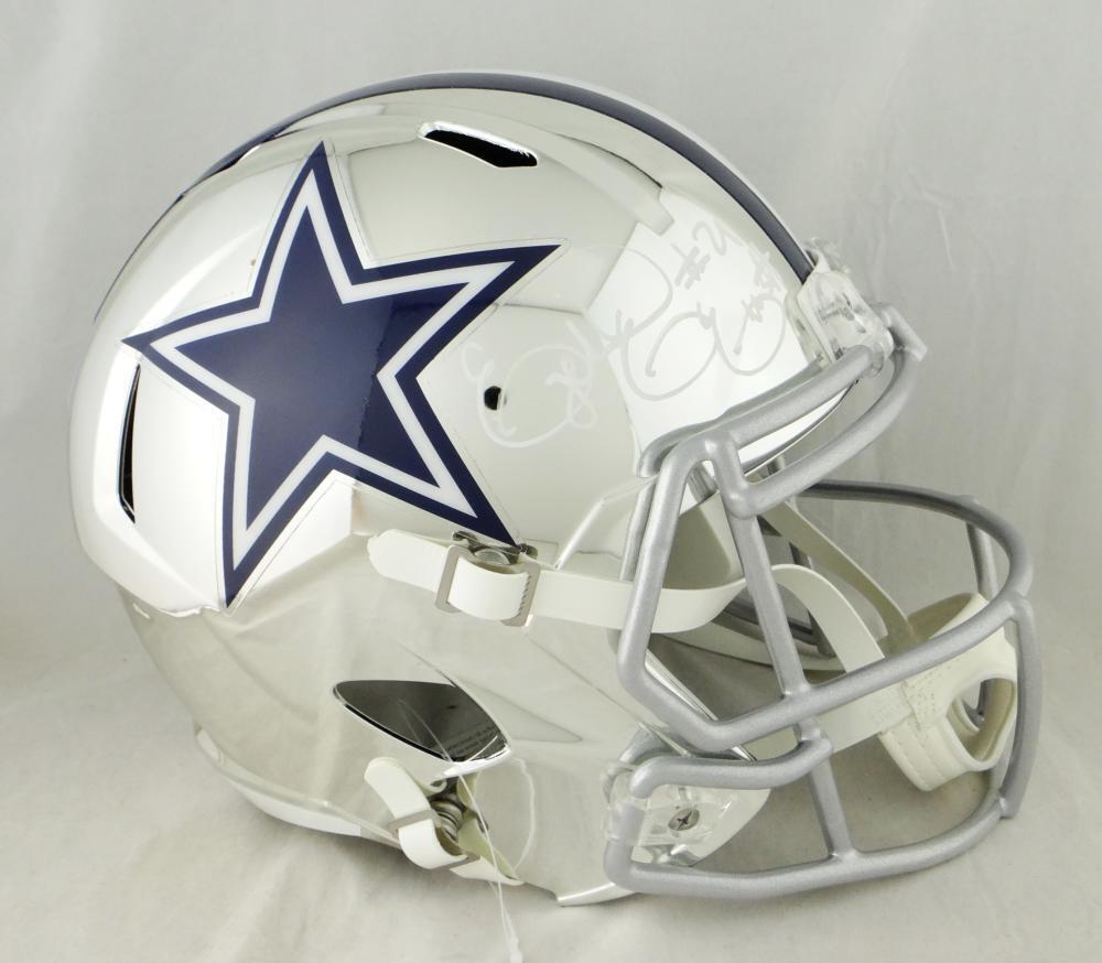 Ezekiel Elliott Signed Dallas Cowboys Lunar Eclipse Riddell Speed Mini  Helmet – Schwartz Sports Memorabilia