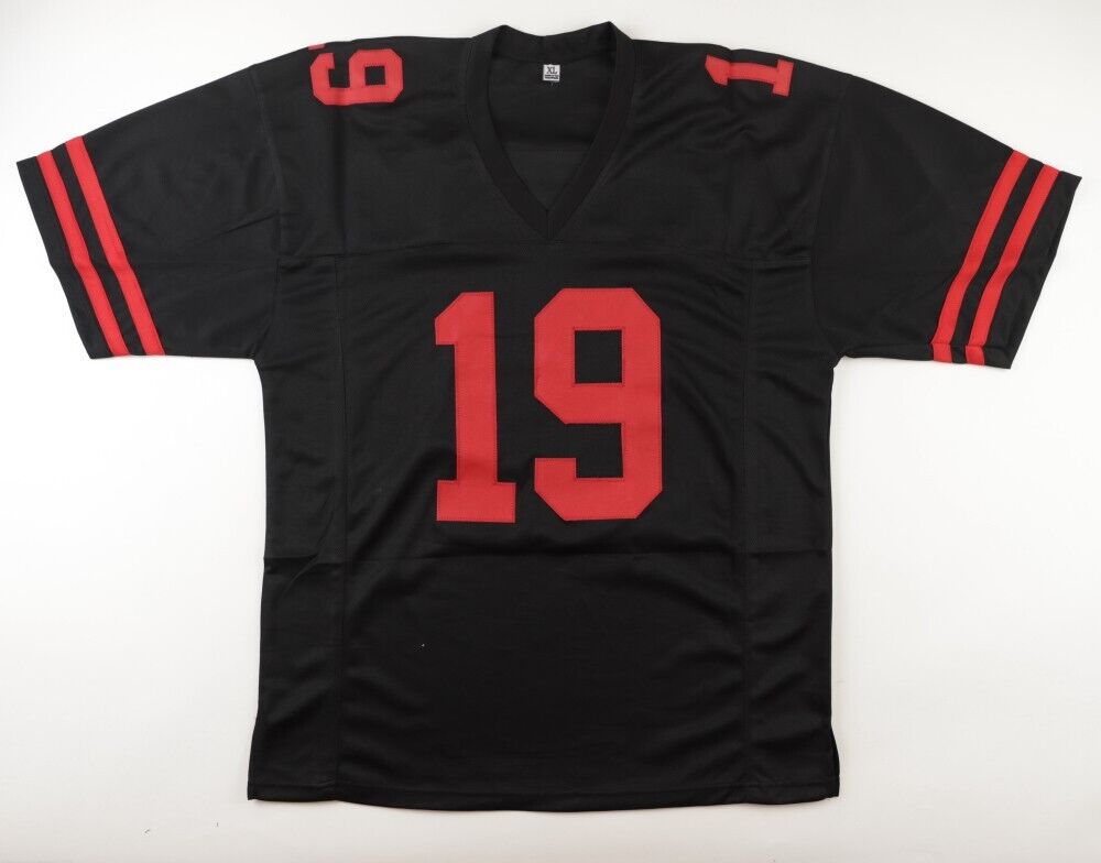 Sebastian Janikowski Autographed Black Pro Style STAT Jersey- Beckett W  Hologram R1 at 's Sports Collectibles Store