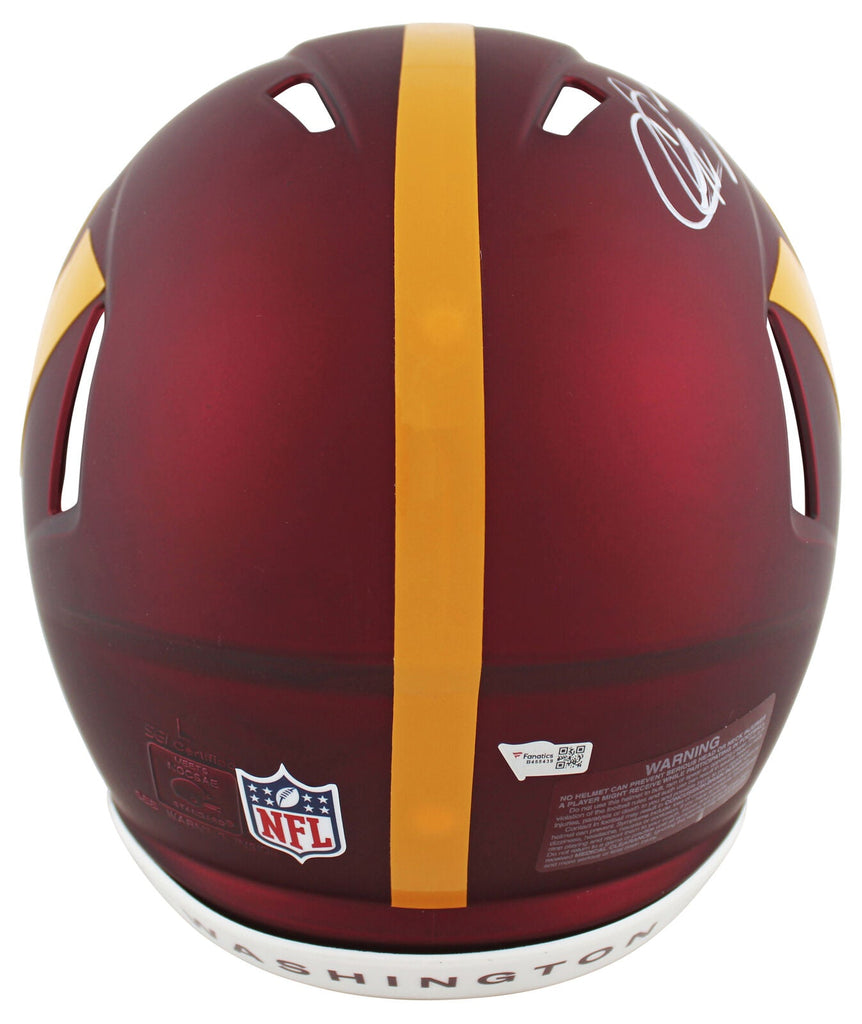 Santana Moss Signed Washington Commanders Speed Authentic Alternate NFL Helmet