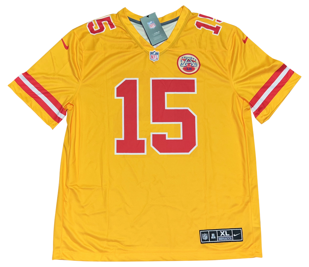 Sold at Auction: KANSAS CITY CHIEFS PATRICK MAHOMES AUTOGRAPHED SIGNED #15  RED JERSEY JSA