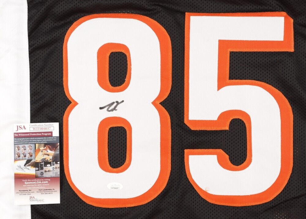 Tee Higgins Signed Custom Orange Pro-Style Football Jersey JSA Hologram at  's Sports Collectibles Store