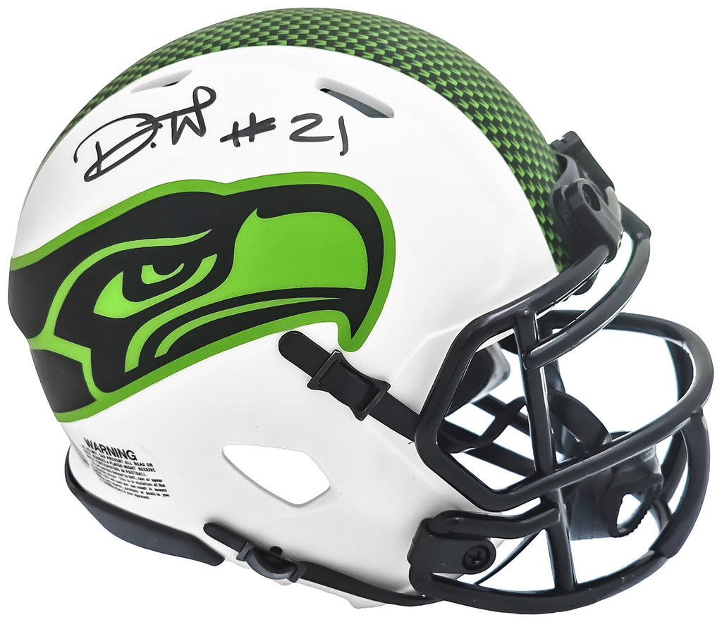 Seattle Seahawks Devon Witherspoon Signed Speed Mini Helmet Jsa