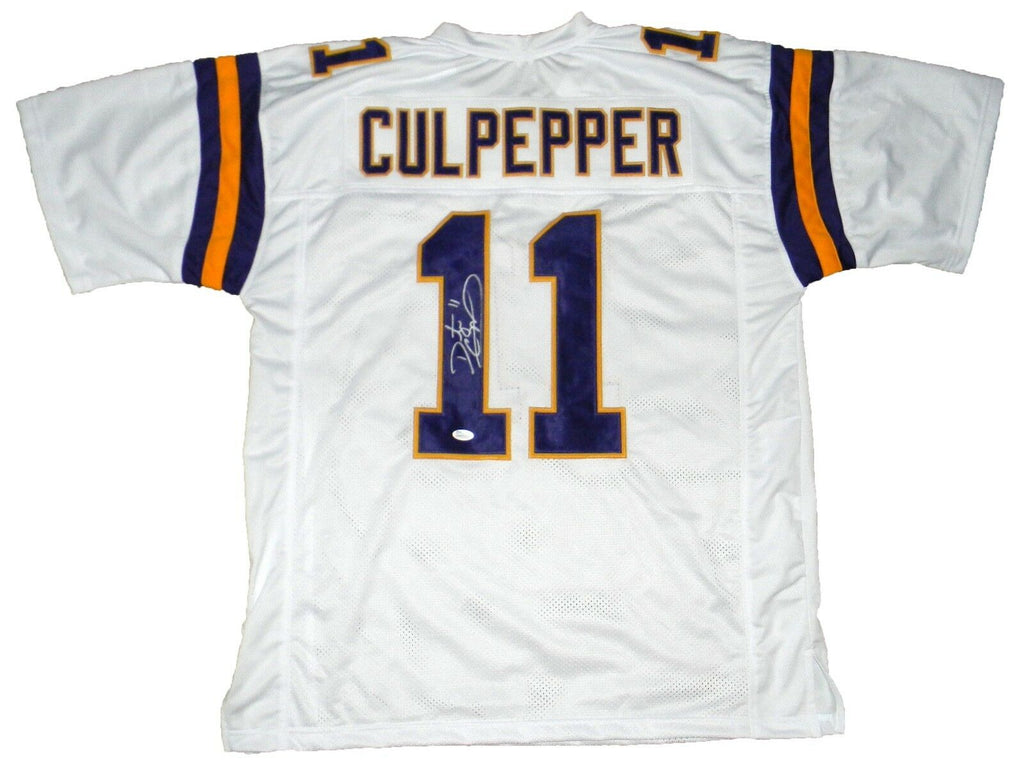 Daunte Culpepper Autographed Jersey store (BAS)