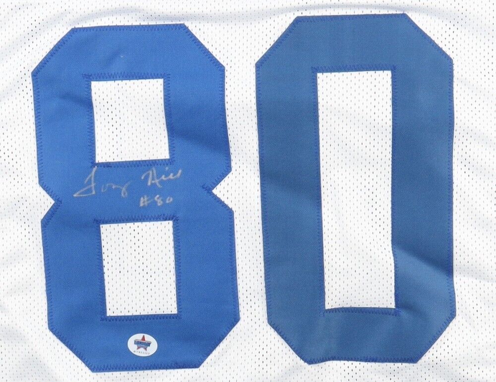 Tony Hill Signed Dallas Cowboys Jersey (JSA COA) Super Bowl XII