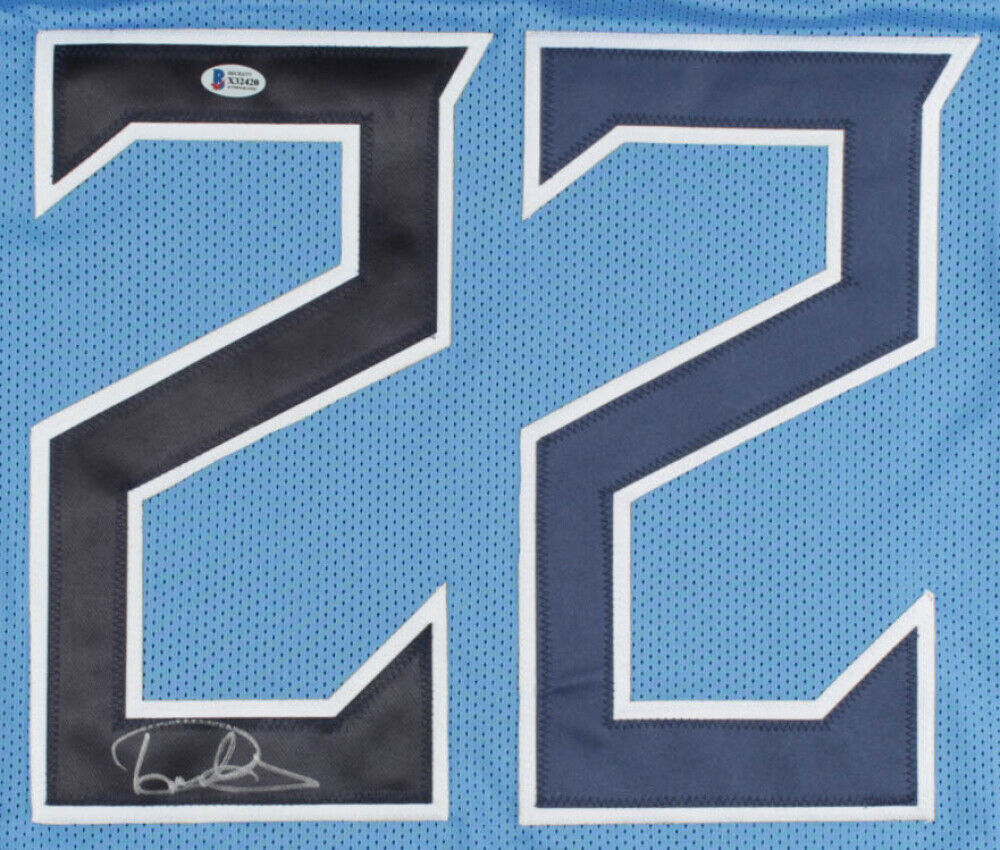 Derrick Henry Signed Tennessee Titans Jersey (Beckett COA) Alabama Star R.B.