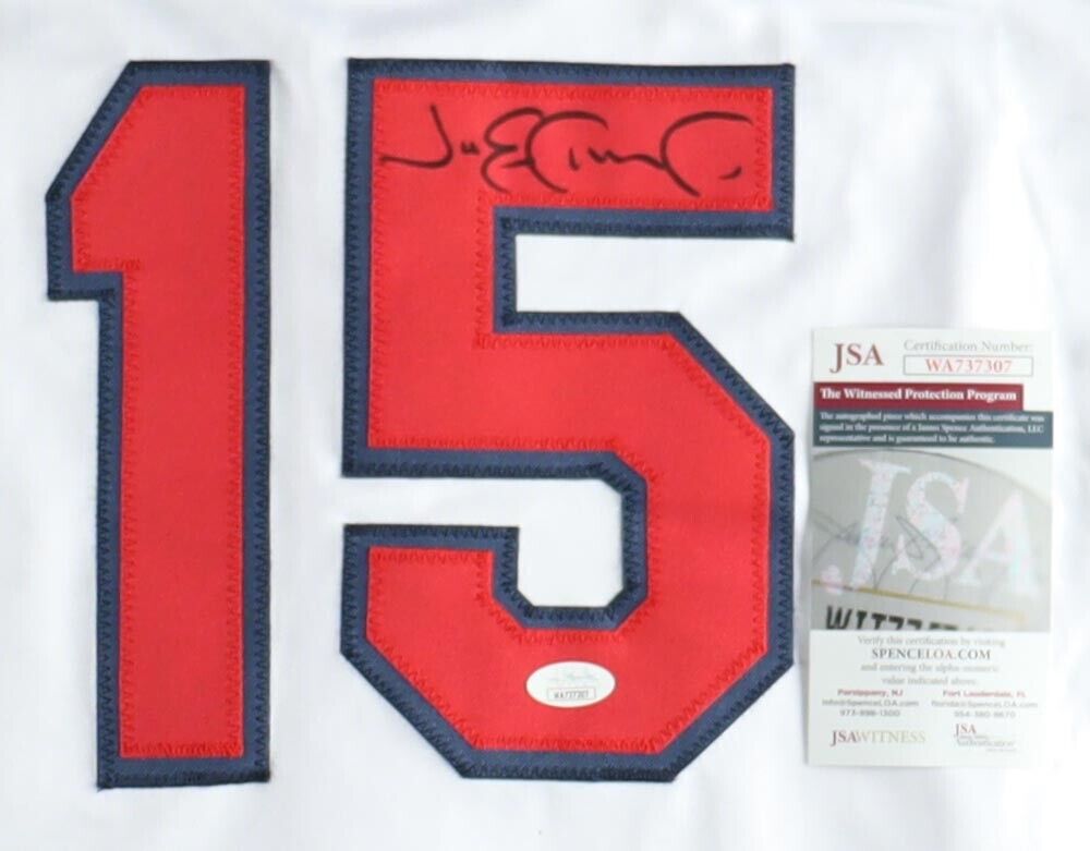 Jim Edmonds Autographed St Louis Cardinals Signed 2006 World Series Jersey  JSA