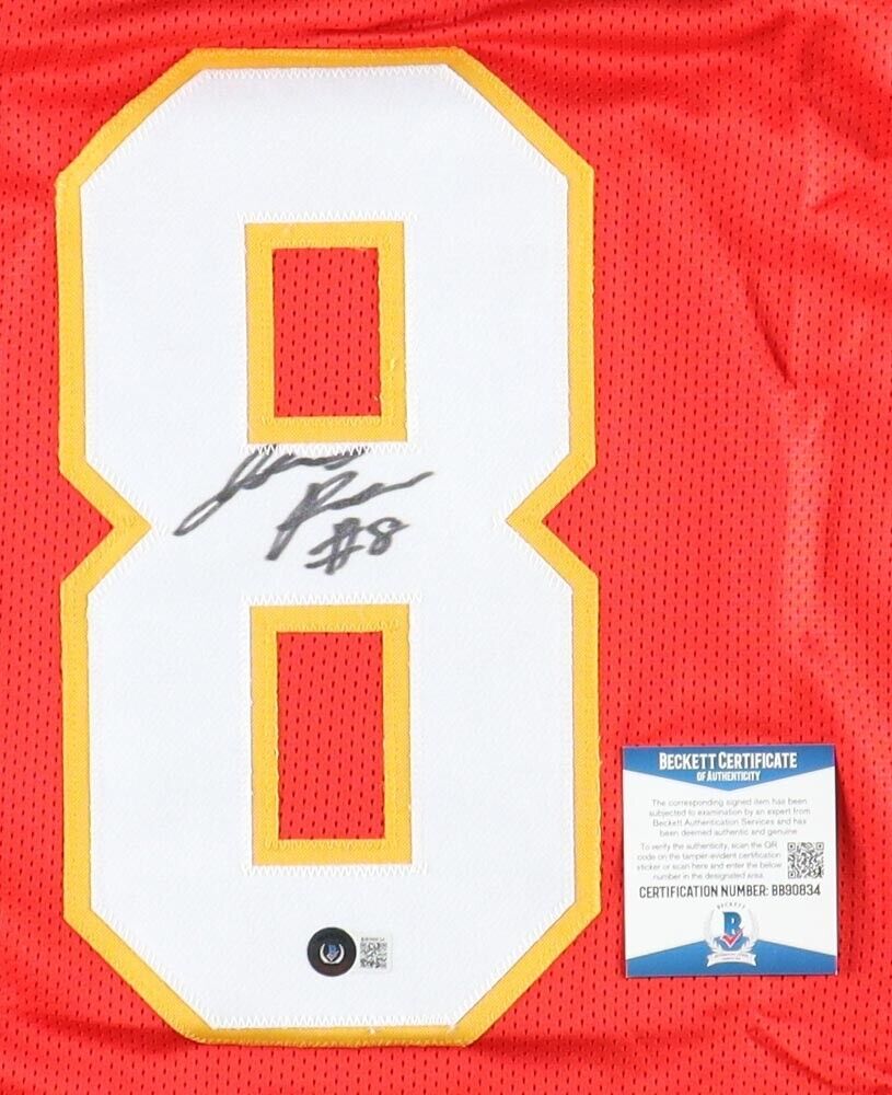 Justyn Ross Signed Kansas City Chiefs Pro Cut Jersey (Beckett COA) Cle –  Super Sports Center