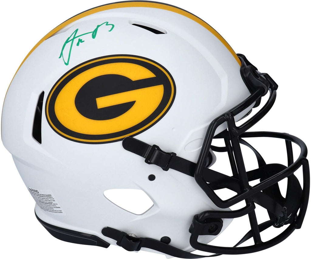 GREEN BAY PACKERS NFL Riddell SPEED Mini Football Helmet ALT BLACK ECLIPSE