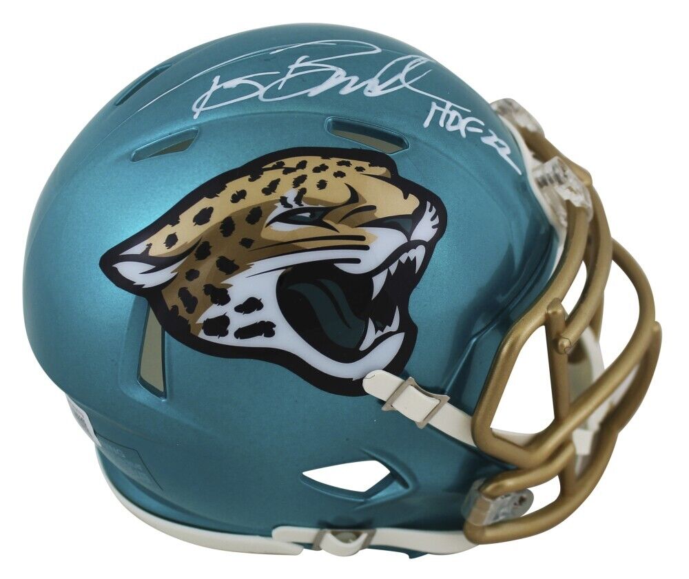 Tony Boselli Jacksonville Jaguars Autographed Riddell Speed Mini Helmet