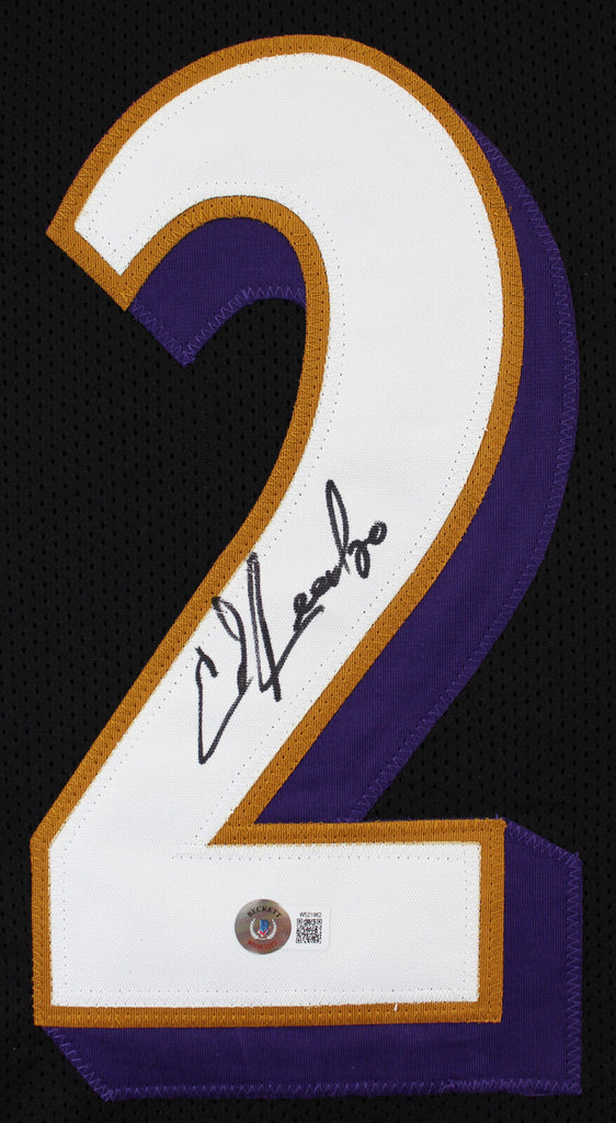 Baltimore Ravens Ed Reed Autographed Signed Jersey Beckett Holo