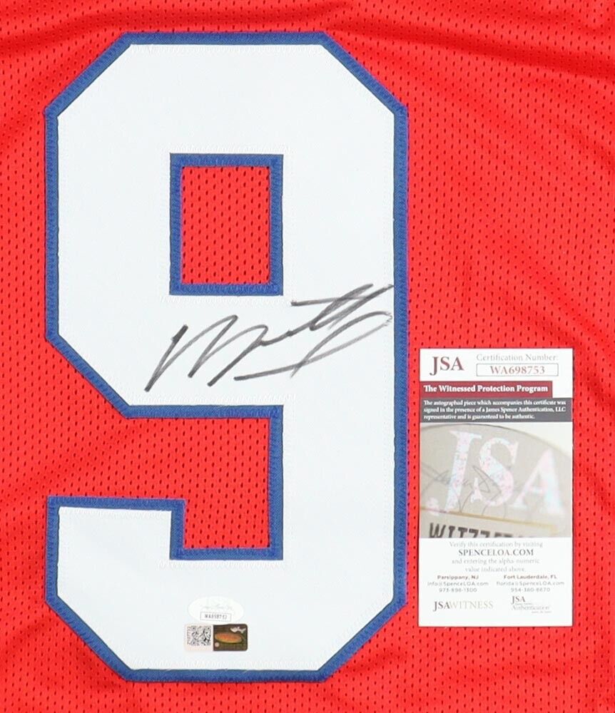 Matthew Judon Signed New England White Football Jersey (JSA)