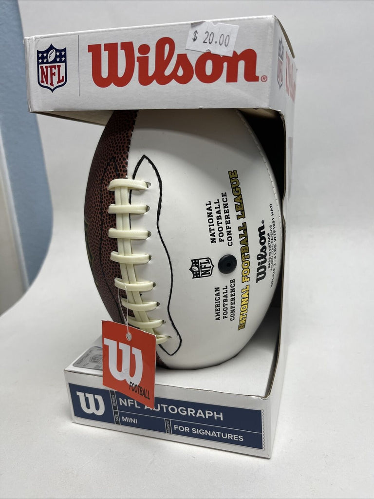 Ottis Anderson Signed Wilson New York Giants Brown Logo Football – Schwartz  Sports Memorabilia