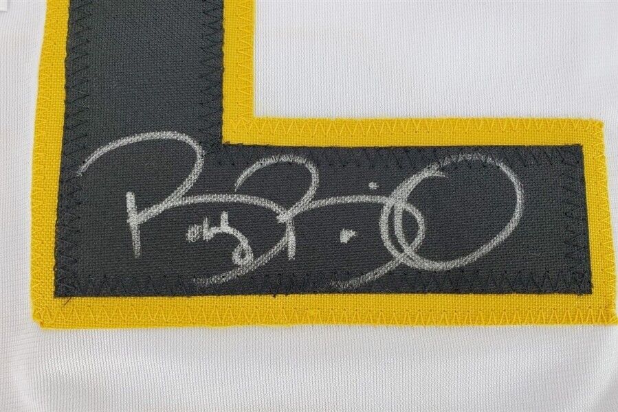 Bobby Bonilla Signed Pittsburgh White Art Work Baseball Jersey (JSA) — RSA