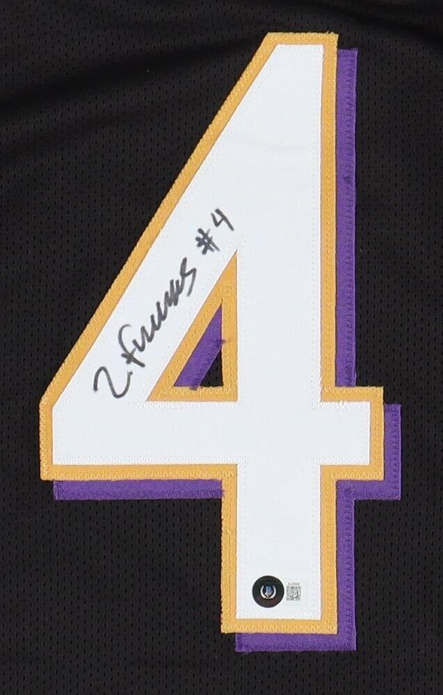 Zay Flowers Autographed Custom Ravens Jersey – Great Moments Sports Cards