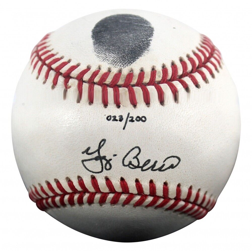 Yogi Berra Signed Baseball Yankees - COA JSA - Memorabilia Expert