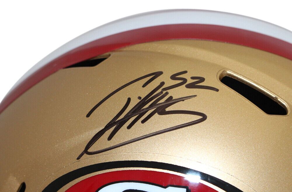 Patrick Willis Signed San Francisco 49ers Full-Size Speed Helmet Beckett