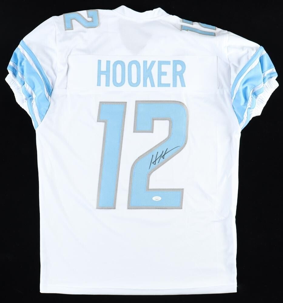 Friendly Confines Hendon Hooker Detroit Lions White Jersey (JSA COA) Ex-Tennessee Volunteers Q.B.