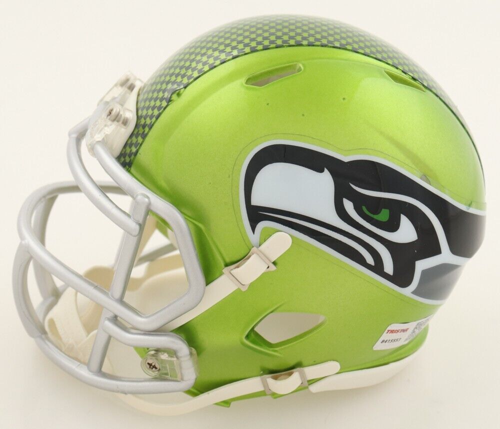 Seattle Seahawks Helmet Riddell Authentic Full Size Speed Style Lunar Eclipse Alternate