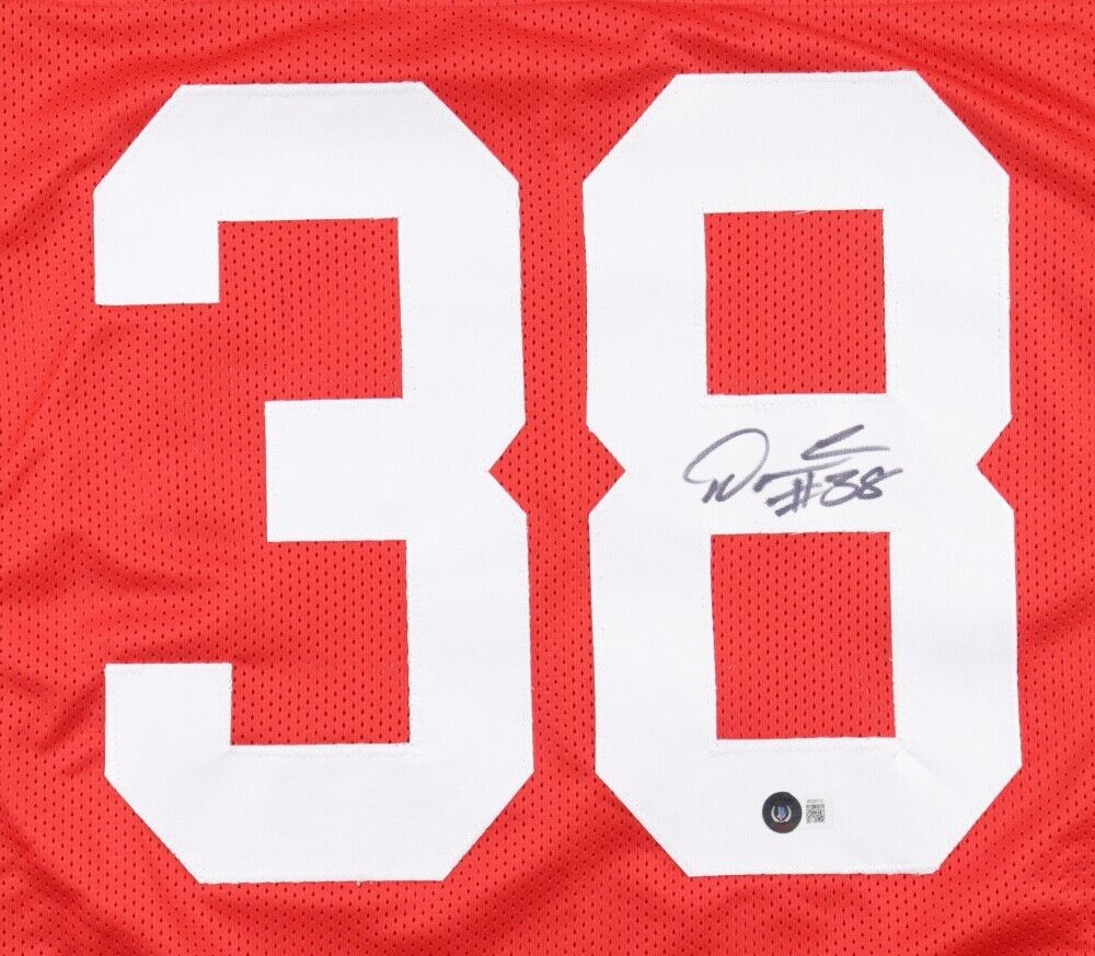 Deommodore Lenoir Autographed Signed San Francisco 49Ers Jersey (Beckett)  2021 5Th Rnd Pk Db