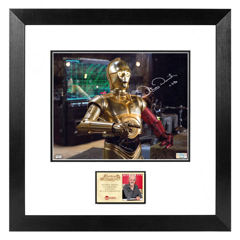 Autographed Photo Star popular Wars