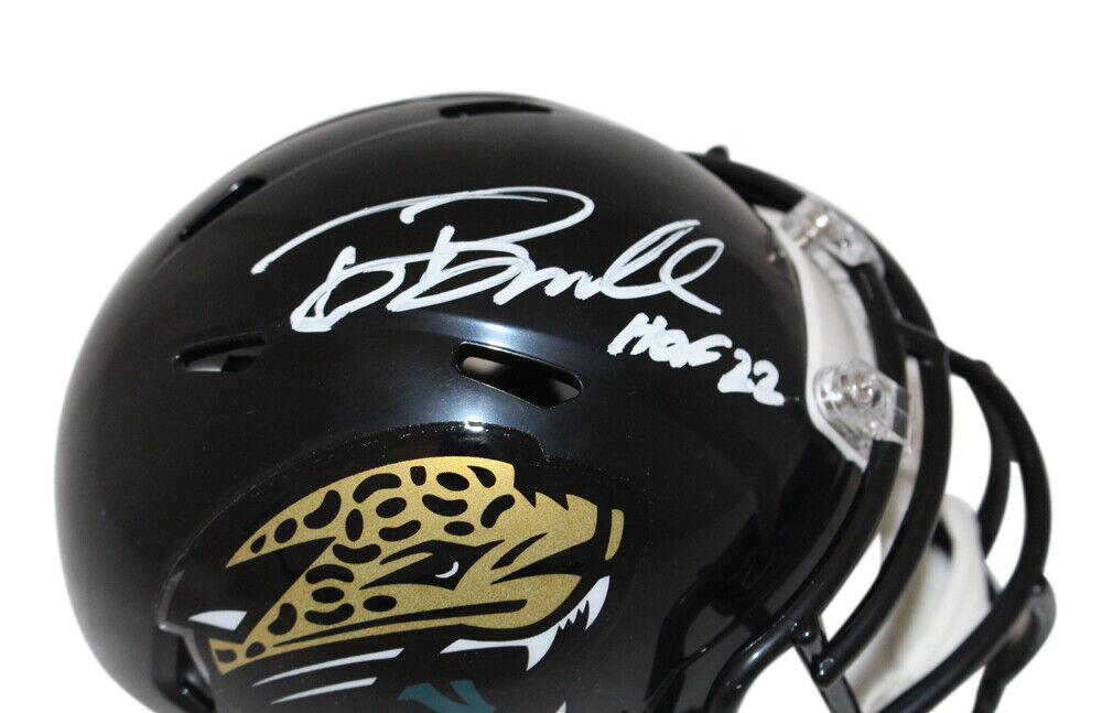 Tony Boselli signed Jacksonville Jaguars Flash mini helmet W/ HOF JSA  Witnessed