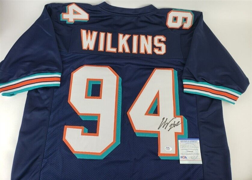 Miami Dolphins Christian Wilkins Autographed Signed Jersey Psa Coa