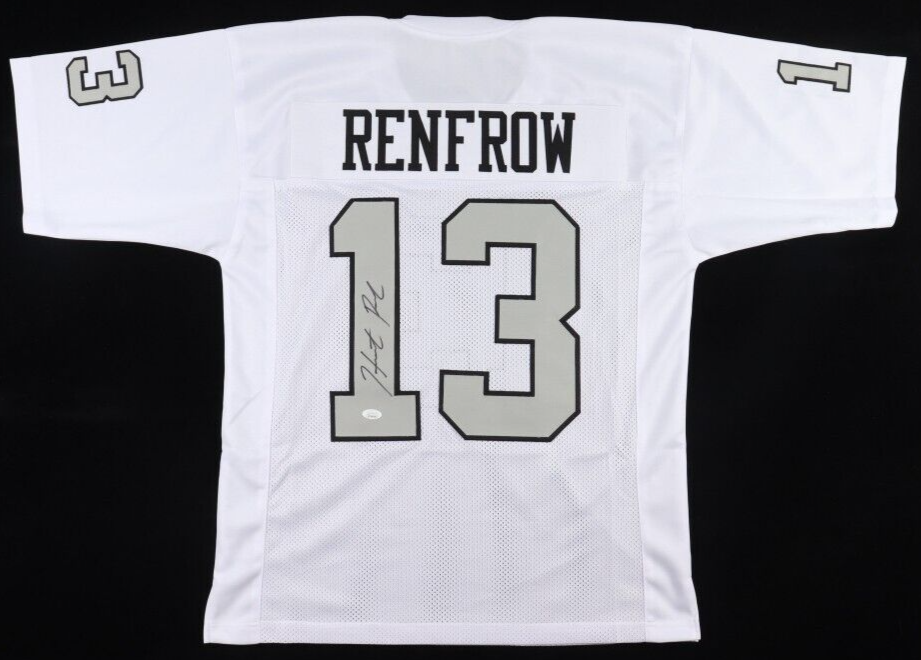 Hunter Renfrow Framed Signed Jersey JSA Autographed Las Vegas Raiders