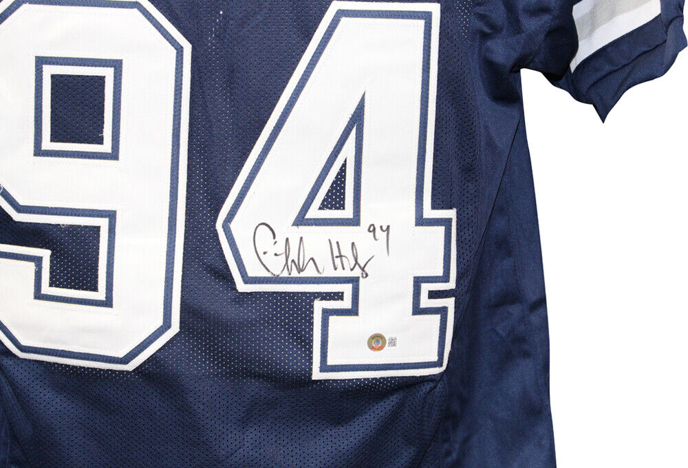 Framed Dallas Cowboys Charles Haley Autographed Signed Jersey Beckett Coa