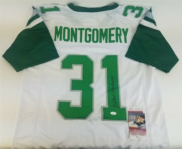 Wilbert Montgomery hotsell Autographed/Signed Jersey JSA COA Philadelphia Eagles