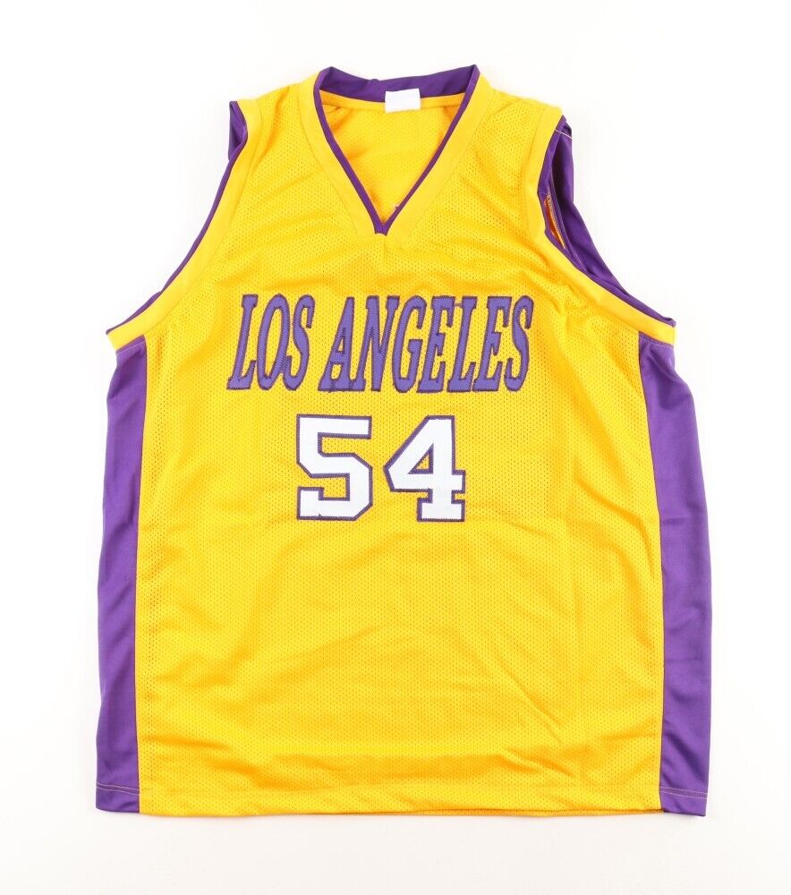 NBA Authentic Los Angeles Lakers Magic Johnson Sand Knit Jersey