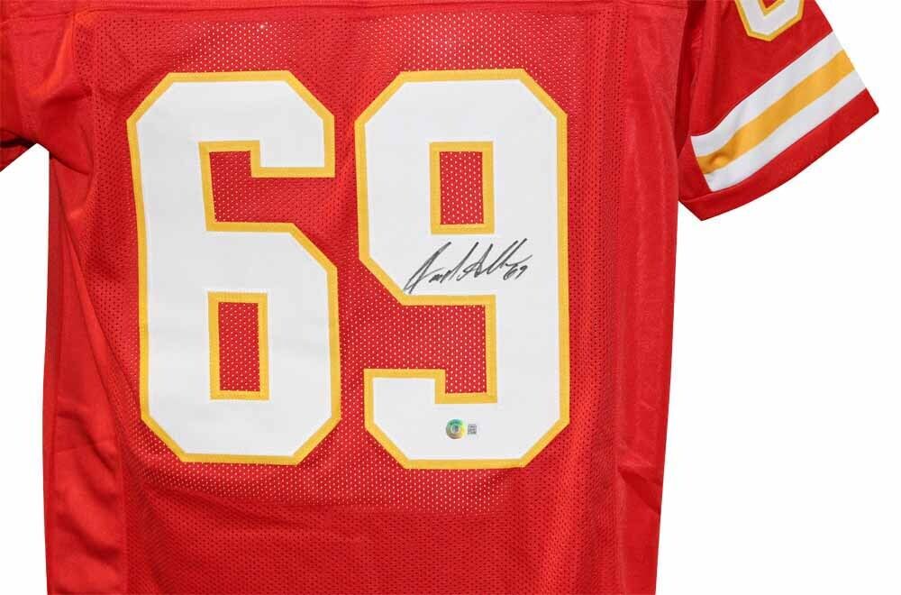 Emmitt Thomas Autographed Signed Kansas City Chiefs XL Gold Custom Jersey -  Beckett Authentication Services (BAS)