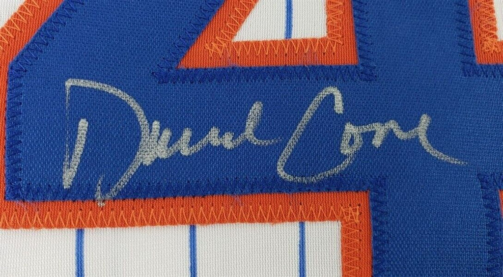 Framed New York Mets David Cone Autographed Signed Jersey Beckett Holo