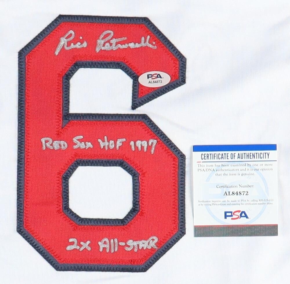 Rico Petrocelli Signed Boston Red Sox Jersey (PSA COA) 1967 & 1975 Wor –  Super Sports Center