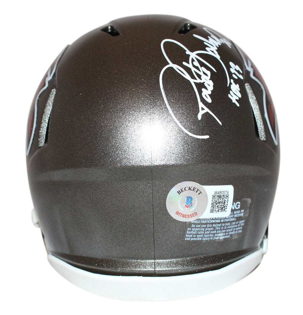 Adam Pacman Jones Signed Bengals Speed Mini Helmet (JSA)