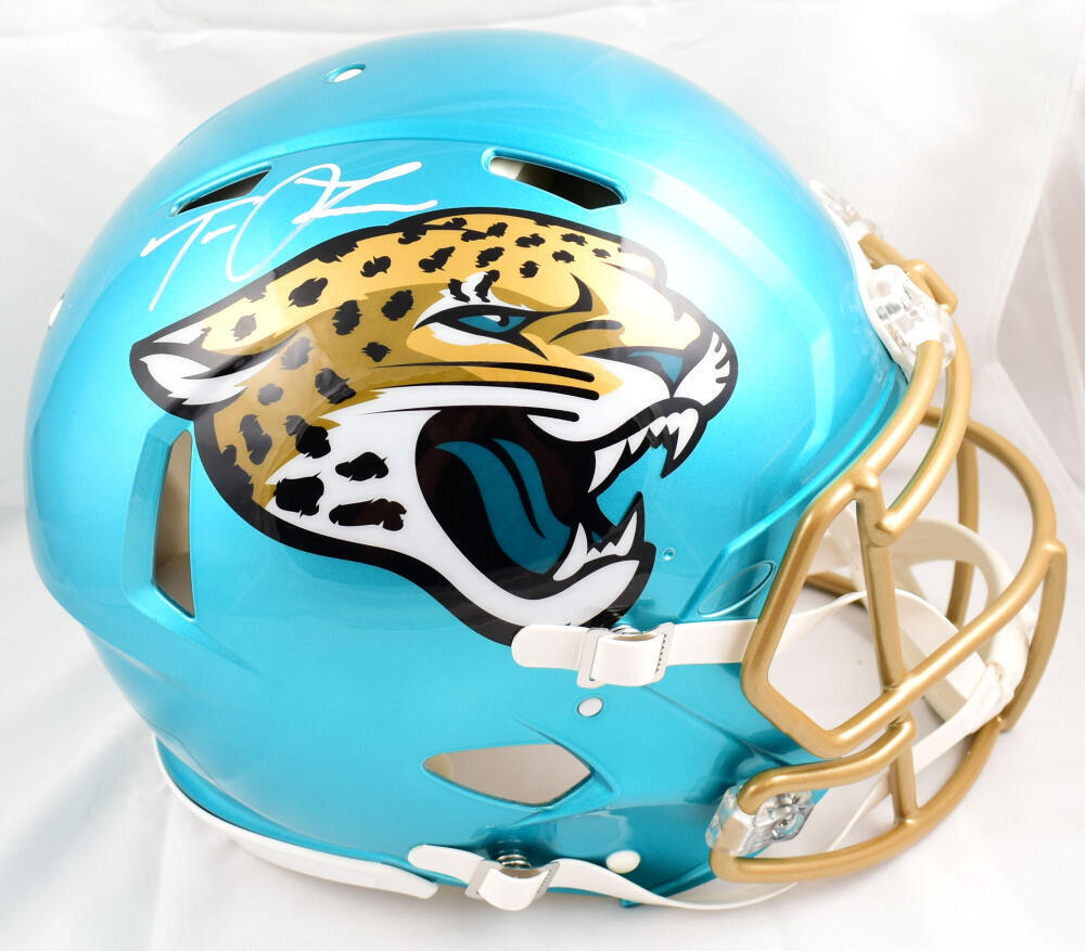 Trevor Lawrence Jacksonville Jaguars Signed Flash Speed Mini