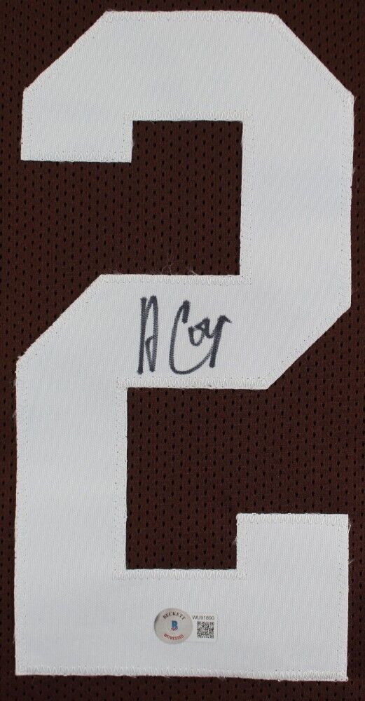 Amari Cooper Autographed Signed Cleveland Browns Custom Jersey