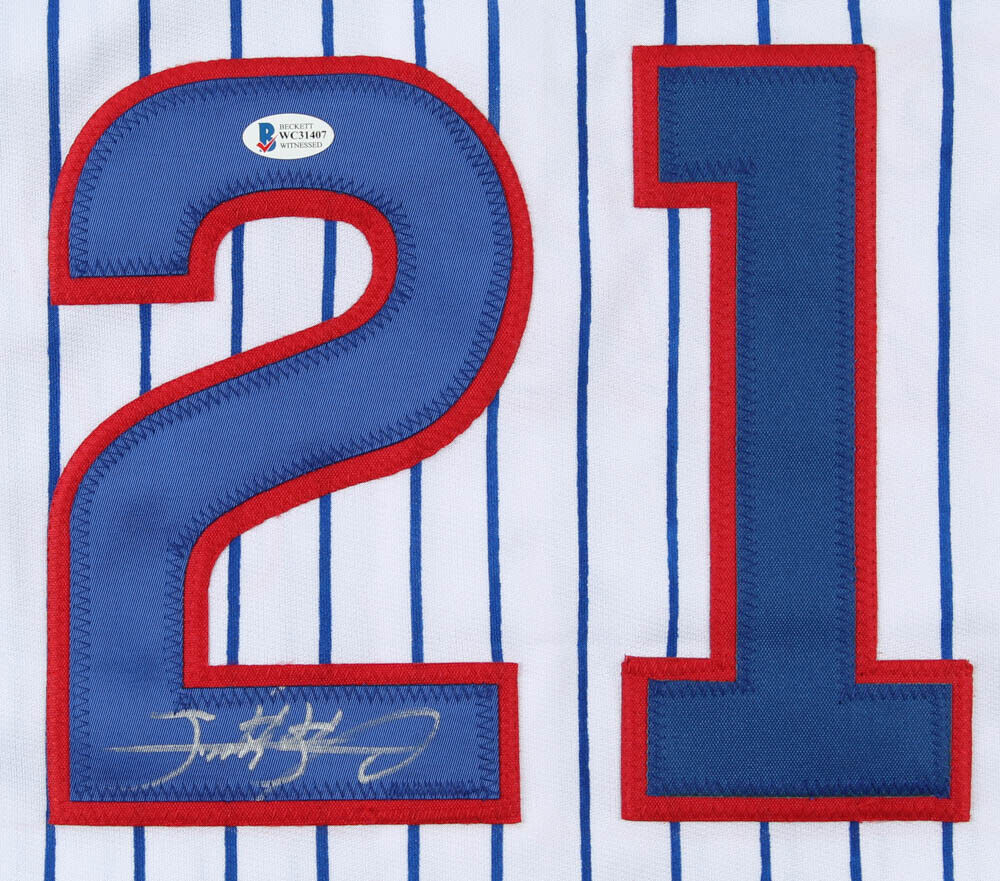 Sammy Sosa Signed Jersey (Beckett)